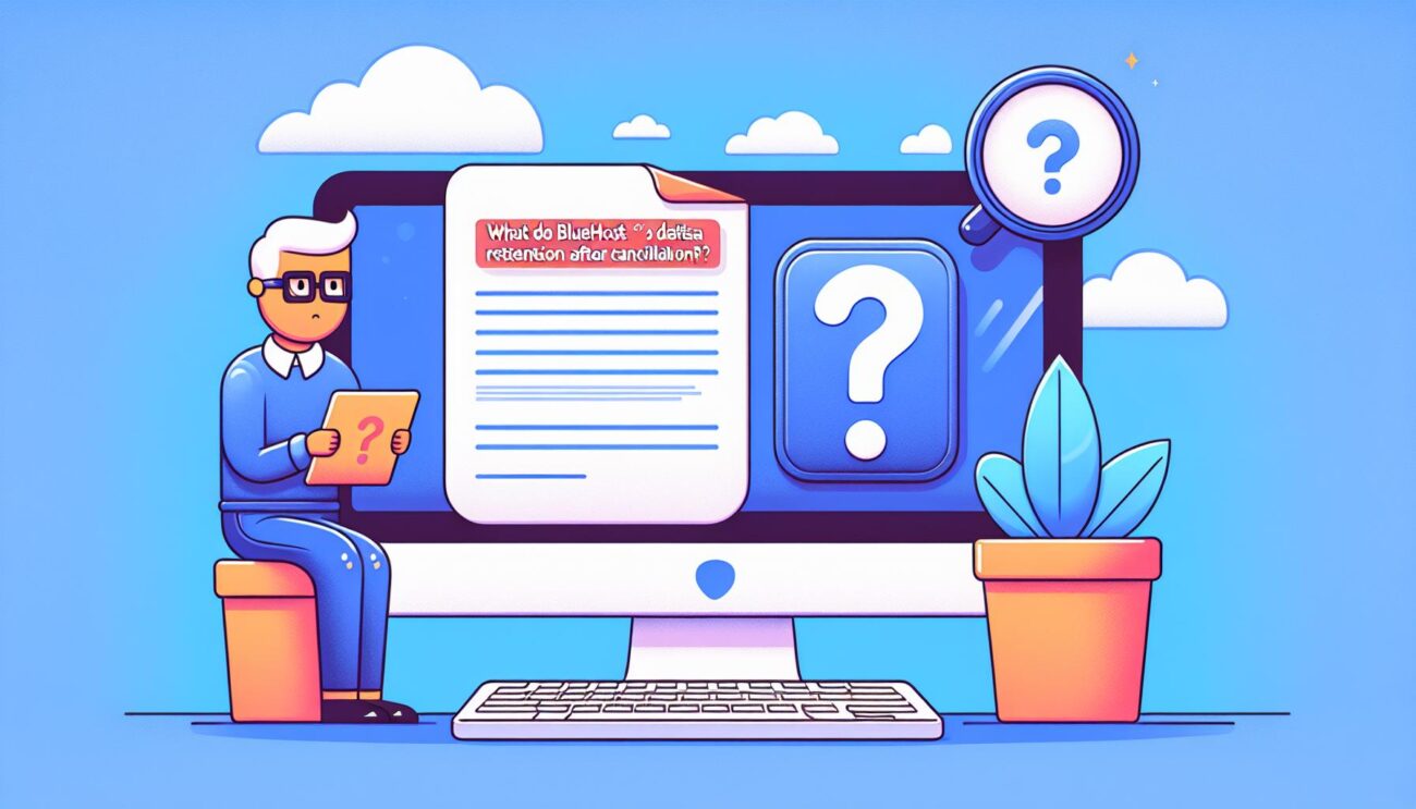 السياسة المتبعة في بلوهوست تجاه الاحتفاظ بالبيانات بعد الإلغاء