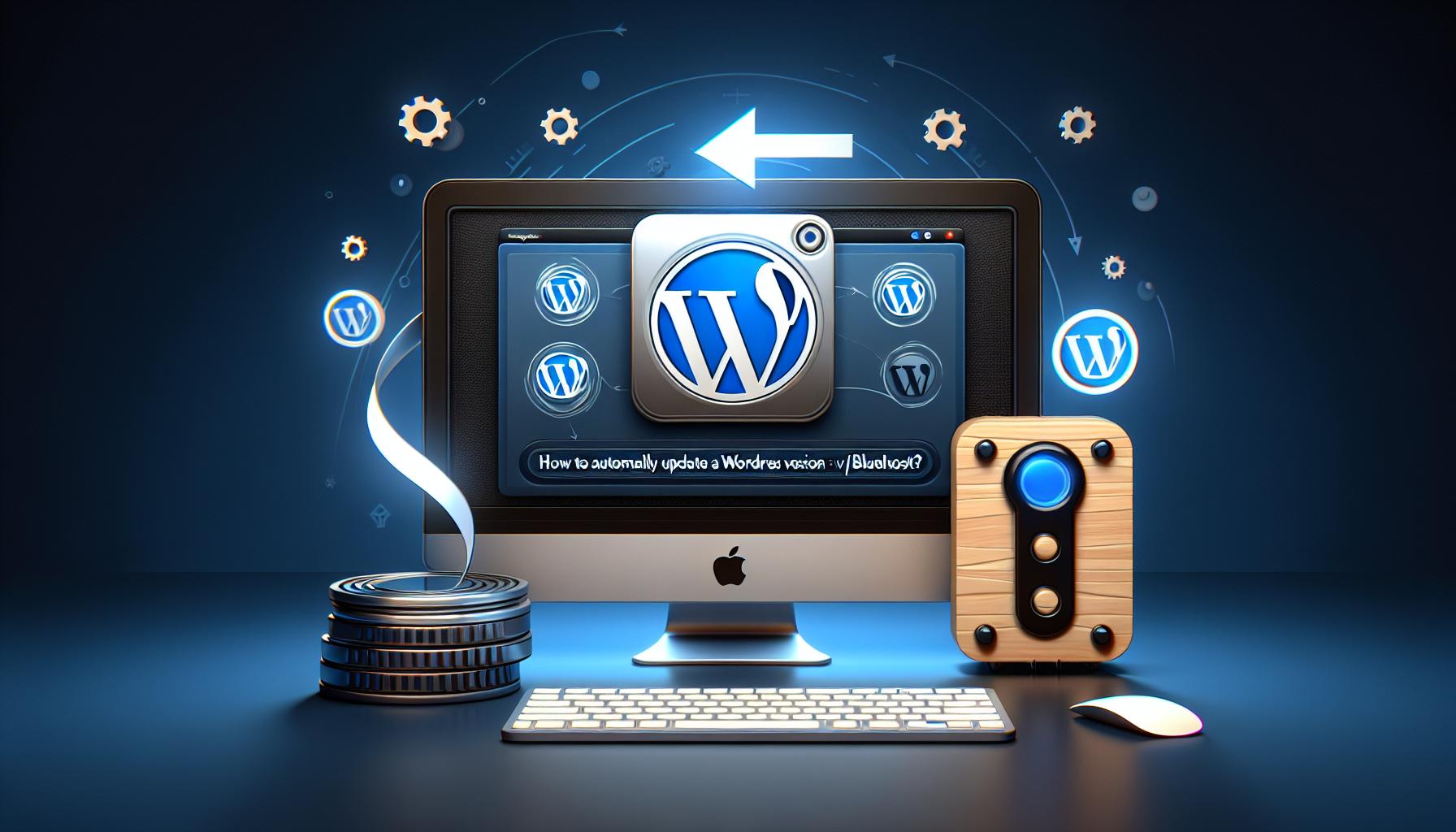 تحديث نسخة ووردبريس تلقائيًا عبر بلوهوست