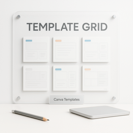 حزمة قوالب كانفا القوية | مخططات، دفاتر، مجموعات سوشيال | PLR + MRR | تنزيل فوري (2025)